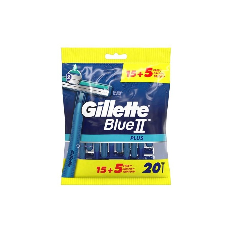 GILLETTE BLUE II 5+1GRATIS (20)