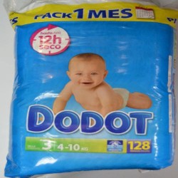 DODOT FRALDAS DESCART. T3 6-10KG 70UN (3