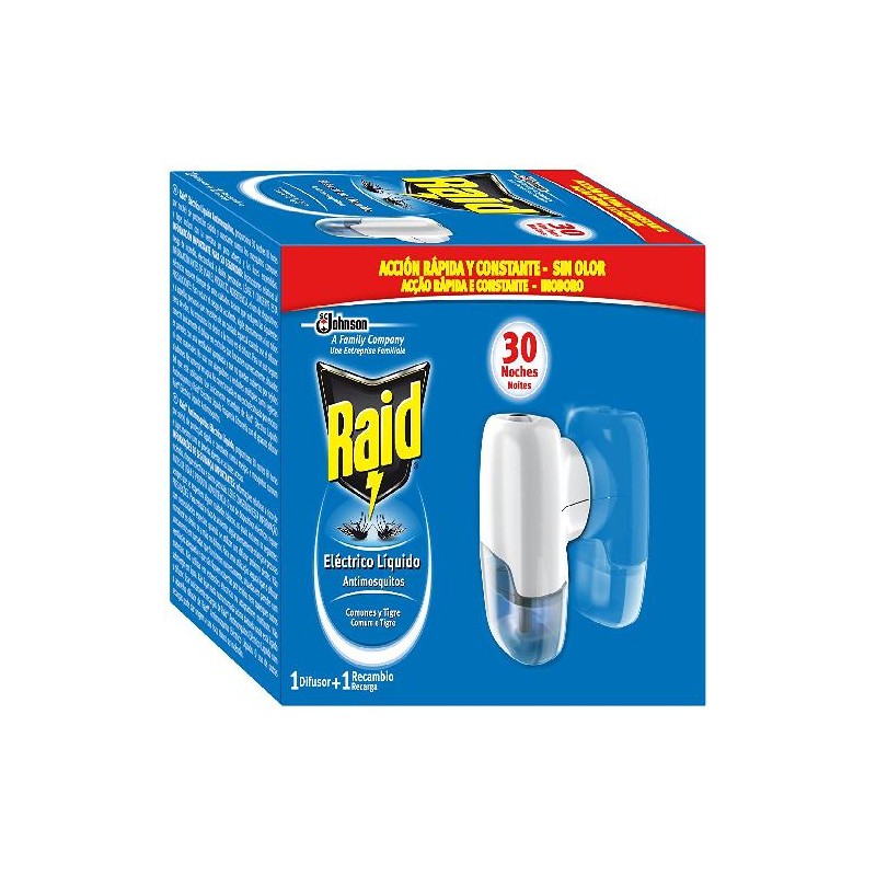 RAID DIFUSOR ELECT+RECRG ANTI-MOSQUITO(1