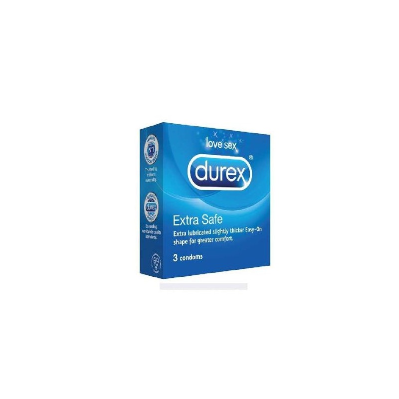 RK DUREX PRESERVATIVO EXTRA SAFE 3UN (29