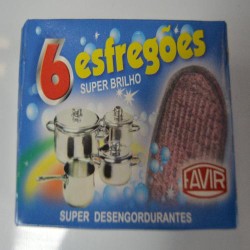 FAVIR ESFREGAO REGULAR 6 UNID.(60)