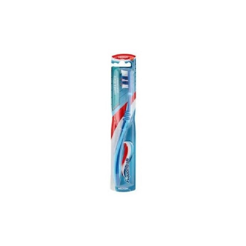 GSK AQUAFRESH ESCOVA DENTE MEDIUM (12)