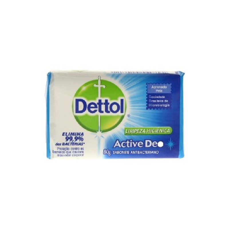 RK DETTOL SABONETE 90GR ACTIVE (96)
