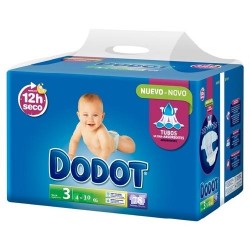 DODOT FRALDAS DESCART. T3  6-11KG  78UN