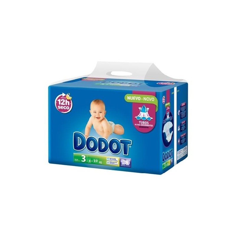 DODOT FRALDAS DESCART. T3  6-11KG  78UN