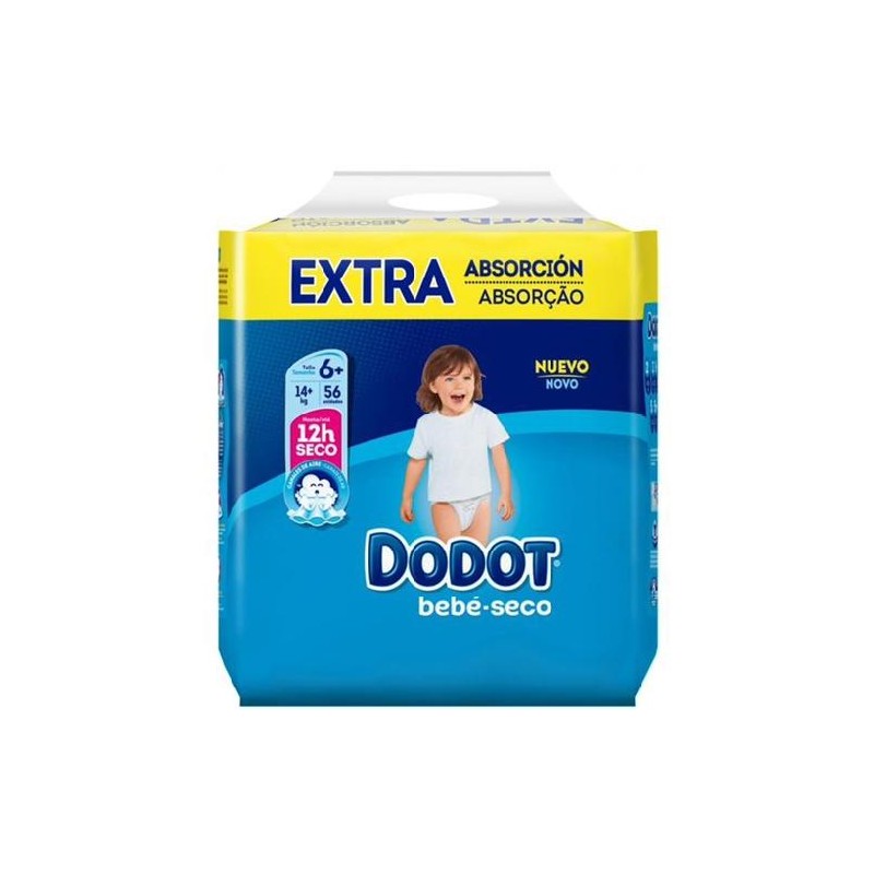 DODOT FRALDAS T6 14KG+  EXT. ABSORCAO 56