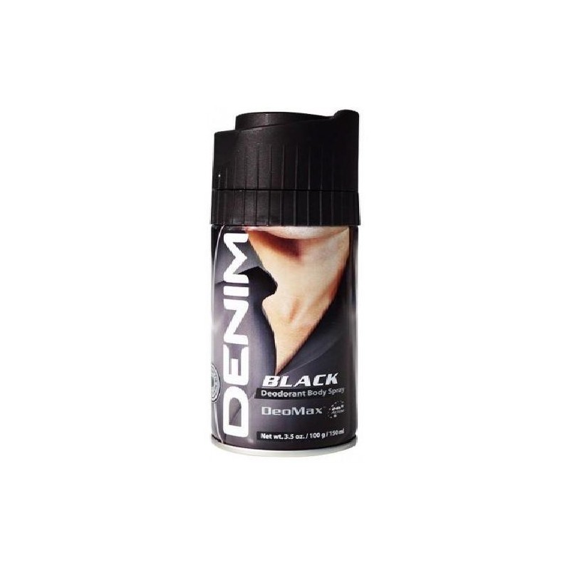 DENIM DEO SPRAY 150ML BLACK (12)