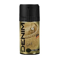 DENIM DEO SPRAY GOLD150ML  24H (12)