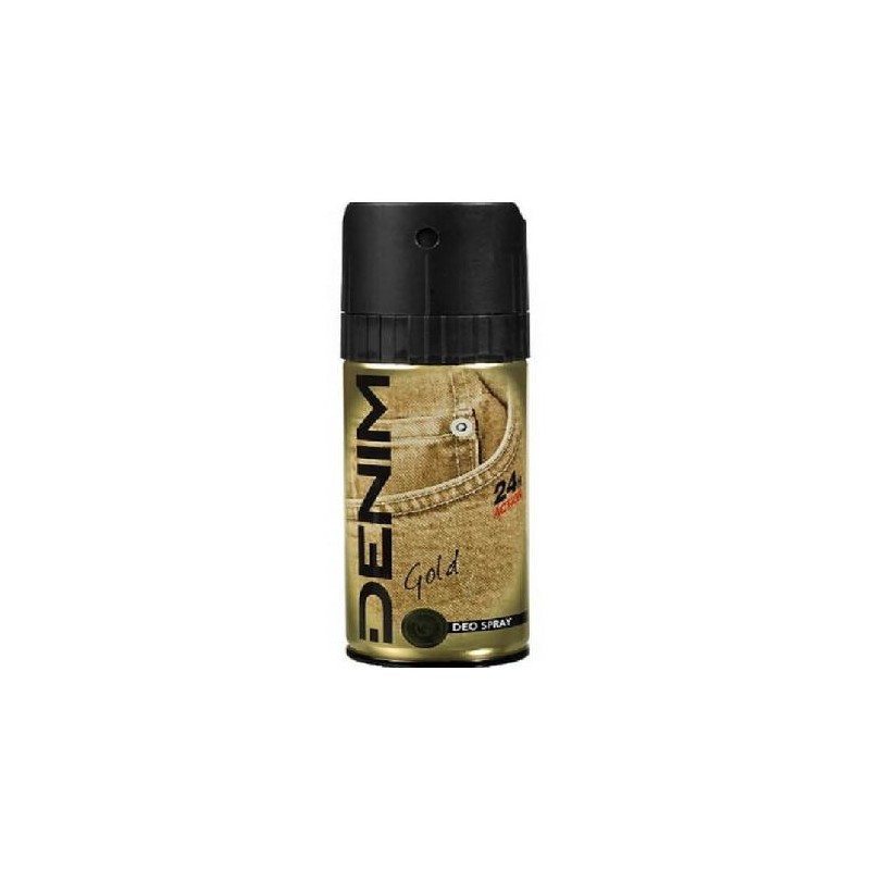 DENIM DEO SPRAY GOLD150ML  24H (12)