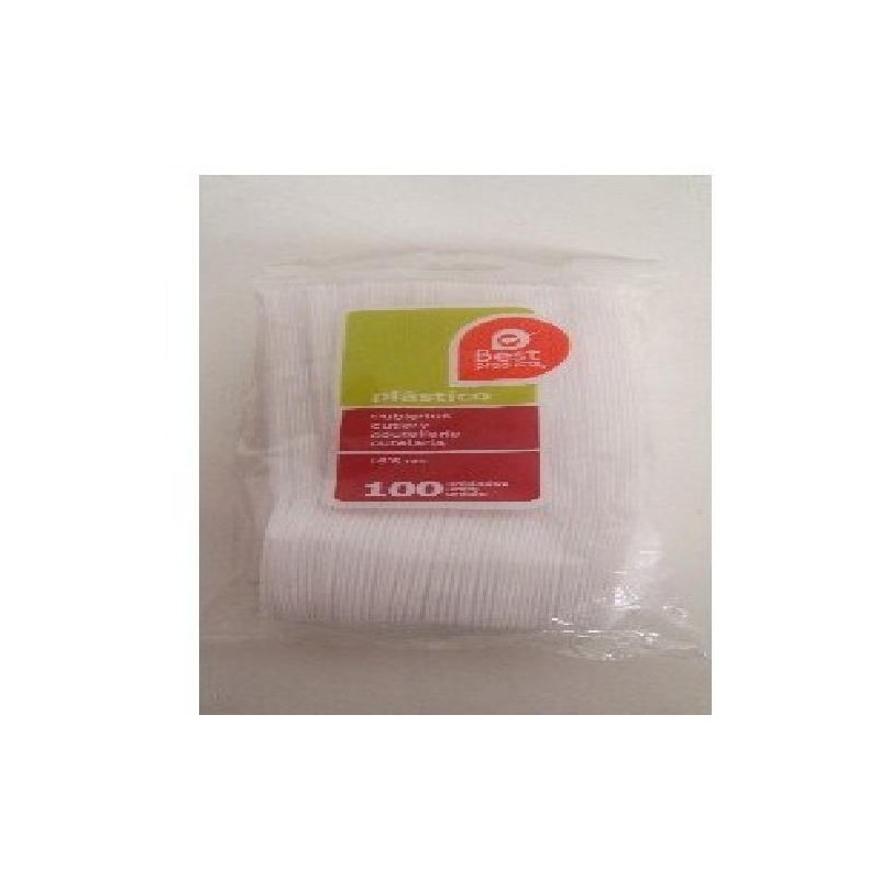 BEST CONJ. 100 COLHERES DESCARTAVEL 165M
