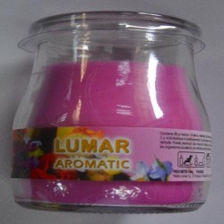 LUMAR VELAS COPO PERF. YOGURT FLORAL (12