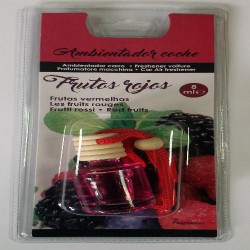 AR FRAGRANCES AMB. CARRO 8ML FRUTAS VERM