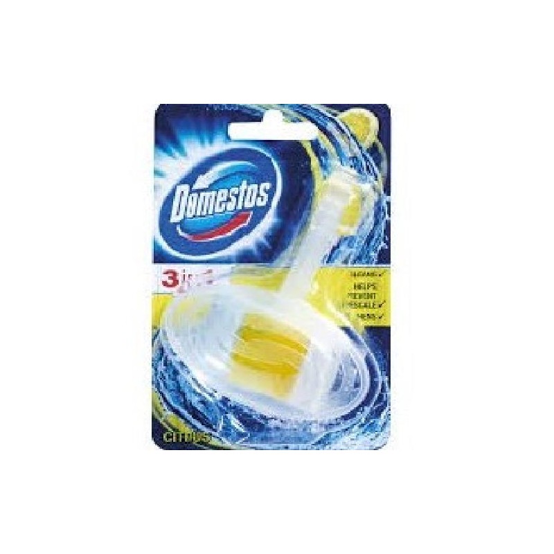 DOMESTOS BLOCO SANIT.3EM1 CITRUS 40GR. (