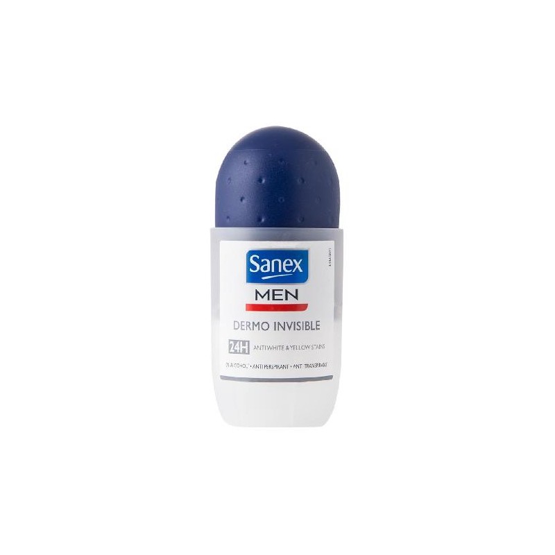 SANEX ROLL ON 50ML MEN DERMO INVISIVEL(6