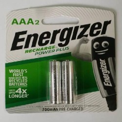 ENERGIZER RECH. AAA BL 2UN NH12RP2(6)