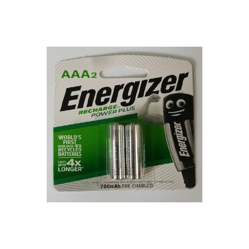ENERGIZER RECH. AAA BL 2UN NH12RP2(6)