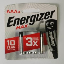 ENERGIZER MAX AAA BL 4UN  E92BP4(20)