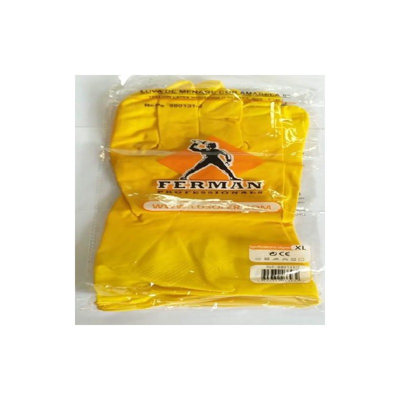 FERMAN LUVAS BORRACHA DE COZINHA XL (12)