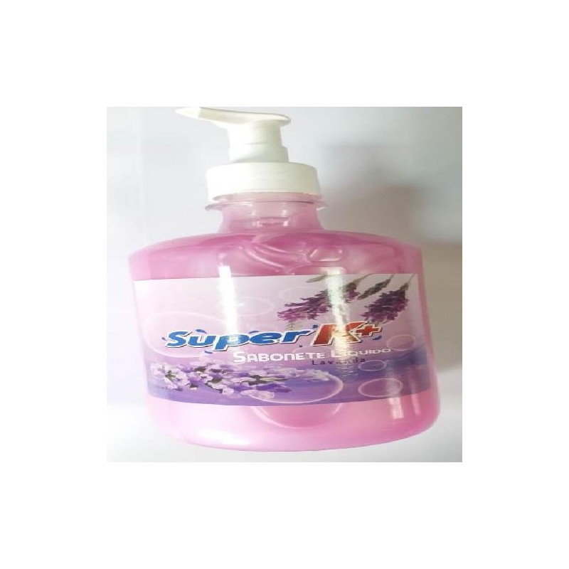 SUPER K+  SABONETE LIQ. LAVANDA  ANTIBAC