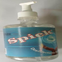 SPICK ÁLCOOL GEL  500ML (9)