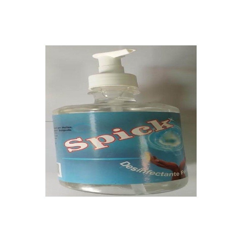 SPICK ÁLCOOL GEL  500ML (9)