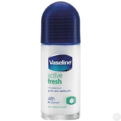 VASELINE ROLL ON 50ML ACTIVE FRESH (6)