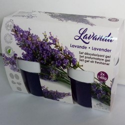 AR AMBIENTADOR GEL 140GR X2 LAVANDA (24)
