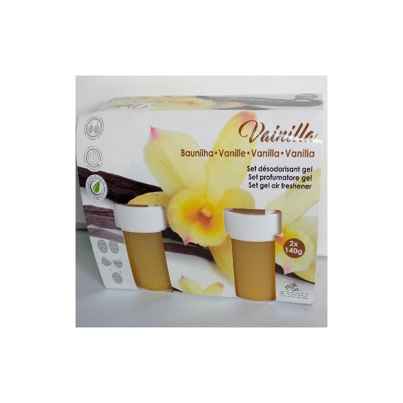 AR AMBIENTADOR GEL 140GR X2 BAUNILHA (24