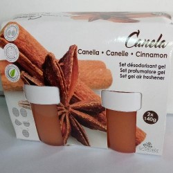 AR AMBIENTADOR GEL 140GR X2 CANELA (24)