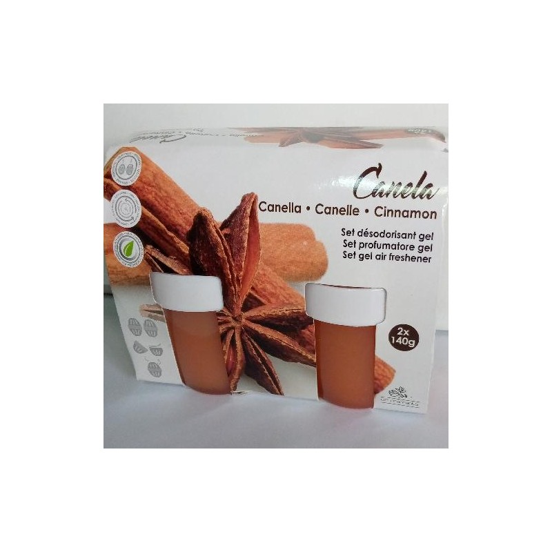 AR AMBIENTADOR GEL 140GR X2 CANELA (24)