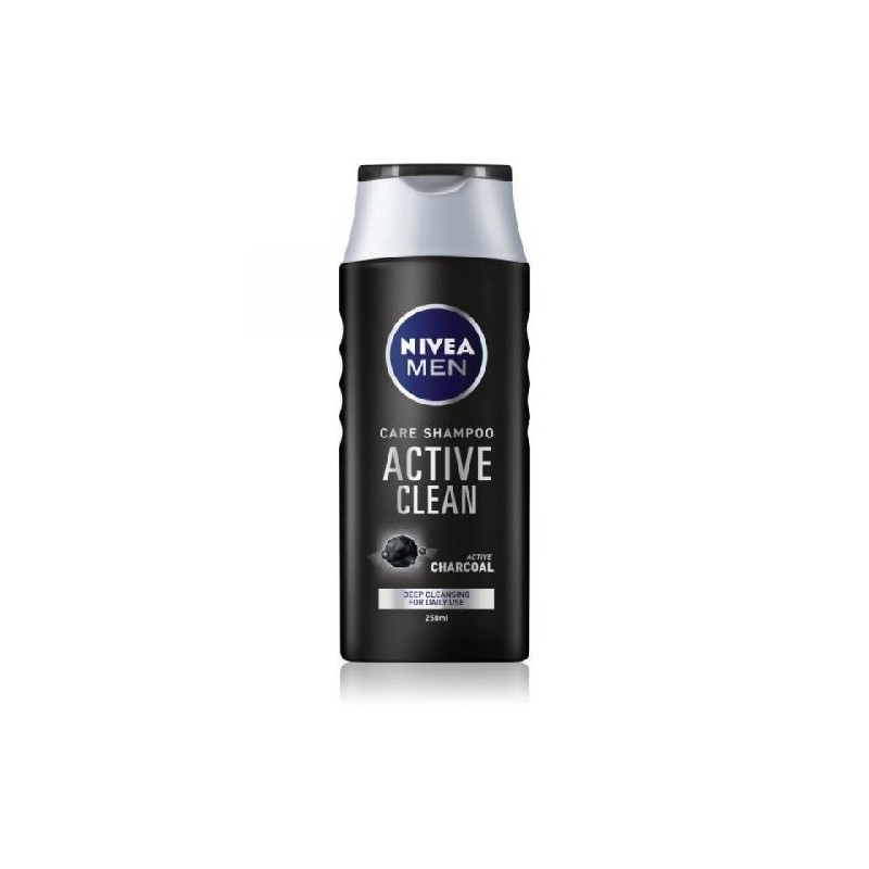 NIVEA SHAMPO MEN 250ML ACTIVE (12)