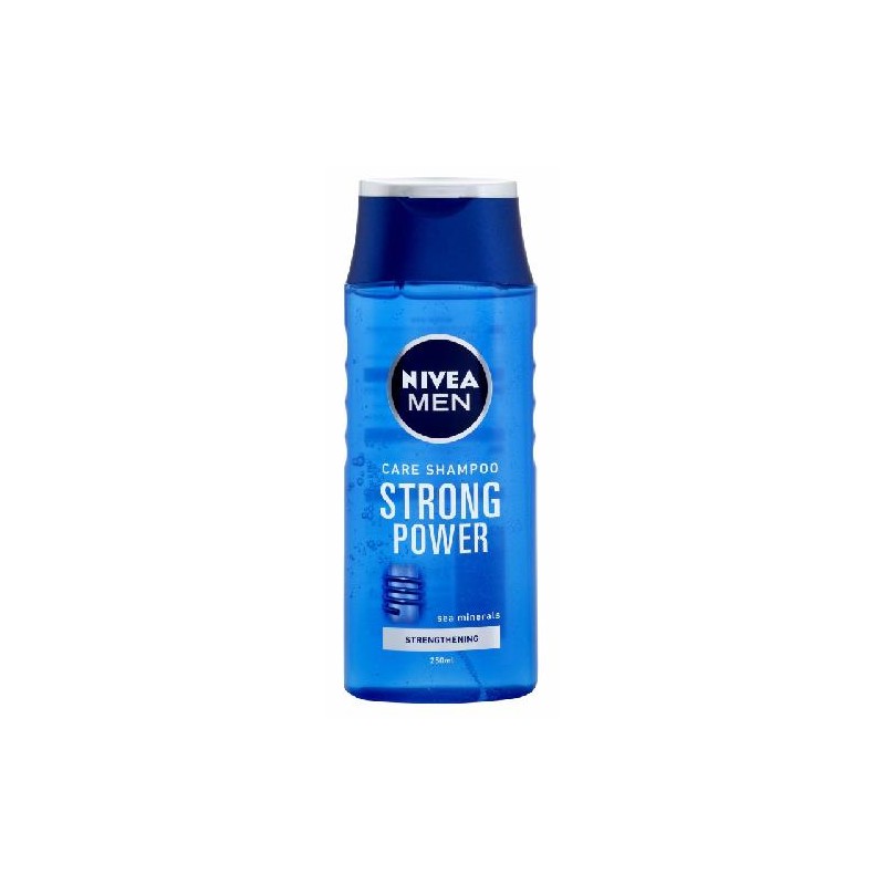 NIVEA SHAMPO MEN 250ML STRONG POWER (12)
