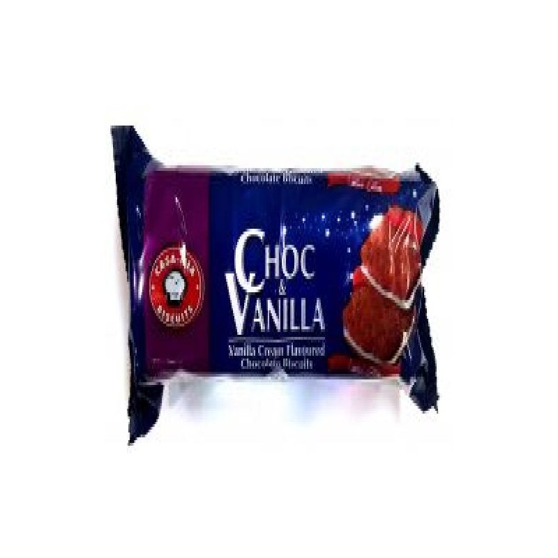 CASAMIA BOLACHA 150GR CHOC-VANILLA (12)