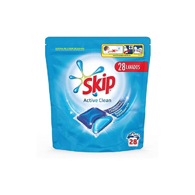 SKIP CAPSULAS C/28 ACTIVE CLEAN (4)