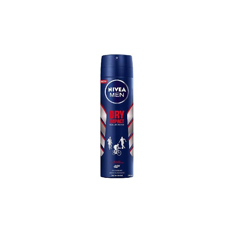 NIVEA DEO SPRAY 200ML DRY IMPACT 48H (12