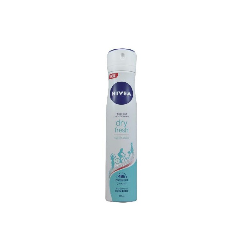 NIVEA DEOSPRAY WOMAN 200ML DRY FRESH (12