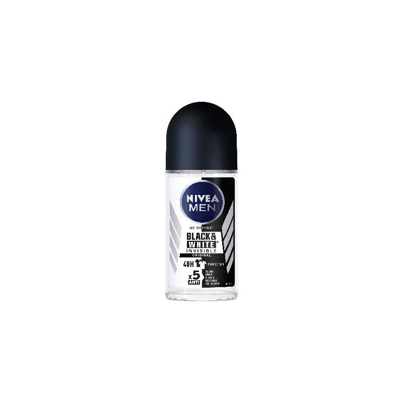 NIVEA ROLL ON 50ML MEN BLACK&WHYTE (12)