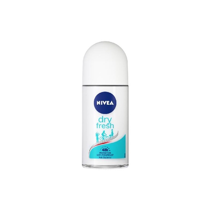 NIVEA ROLL ON 50ML WOMAN DRY FRESH (12)