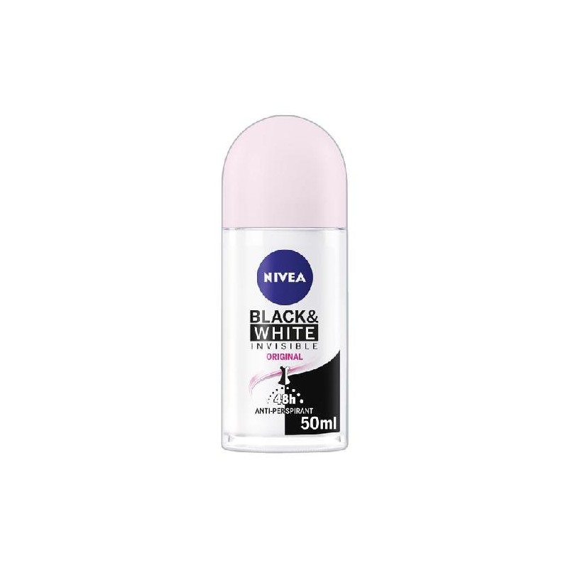 NIVEA ROLL ON 50ML WOMAN BLACK&WHYTE (12