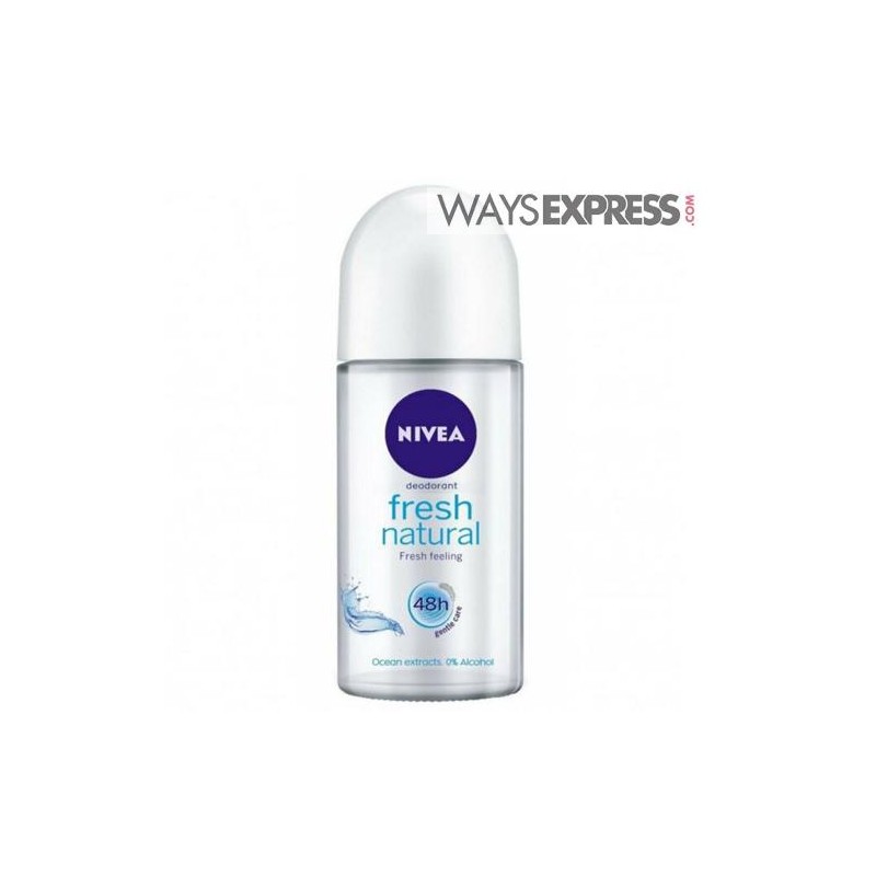 NIVEA ROLL ON 50ML WOMAN FRESH (12)