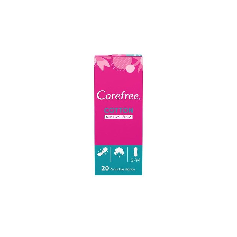 CAREFREE PENSOS COTTON 24UN (12)